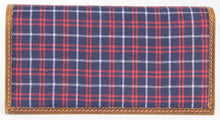 Load image into Gallery viewer, 4th Gen Leather Rollup Pouch Plaid
