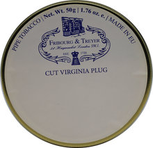 Load image into Gallery viewer, Fribourg &amp; Treyer Cut Virginia Plug 50g Tin
