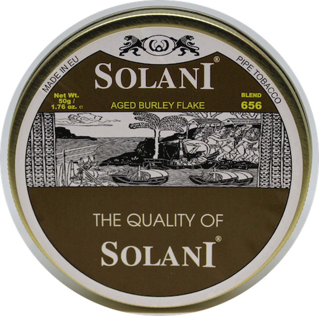 Solani 656 Aged Burley Flake 50g Tin