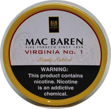 Load image into Gallery viewer, Mac Baren Virginia No. 1 3.5 oz Tin
