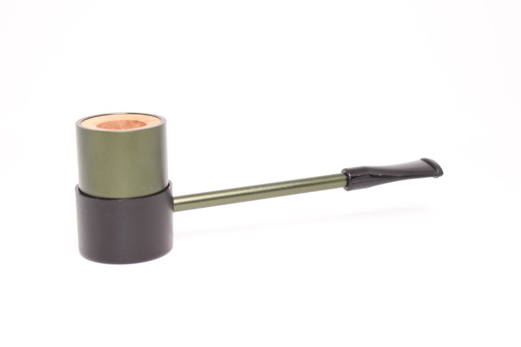 Compass Army Green Matte Pipe