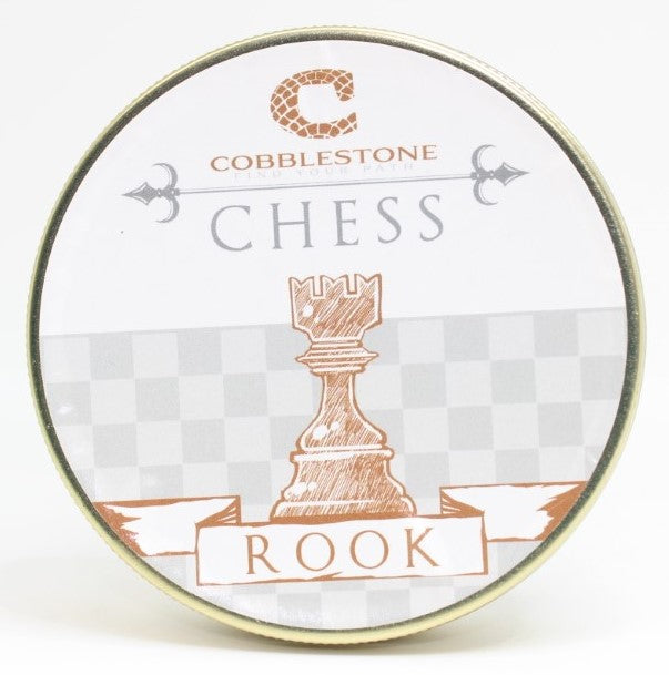 Cobblestone Chess Rook 1.5 oz. Tin