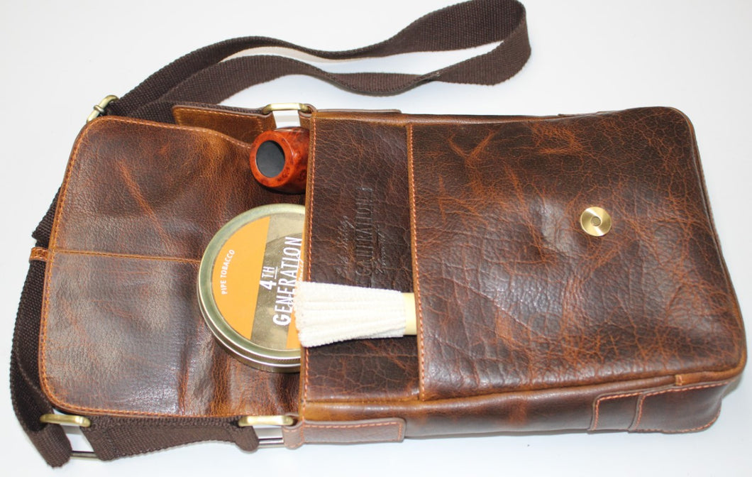 4th Generation Leather Brown Mailbag