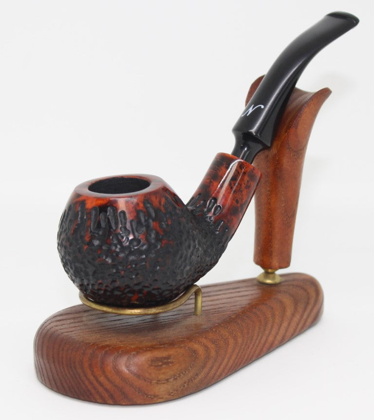 Nording Erik the Red Bent Apple Rusticated Pipe