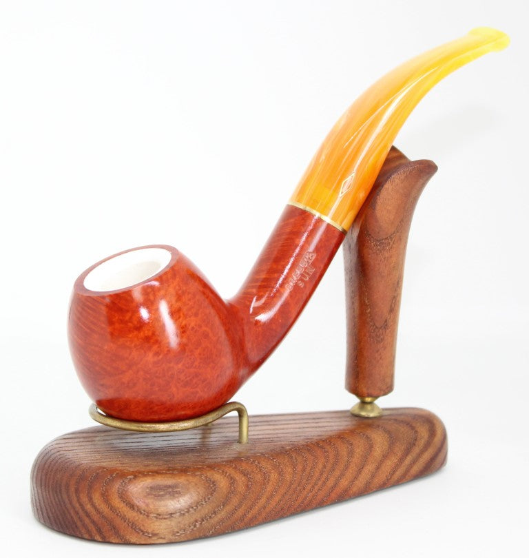 Brebbia Sun Meerschaum Lined BS834 Smooth Pipe