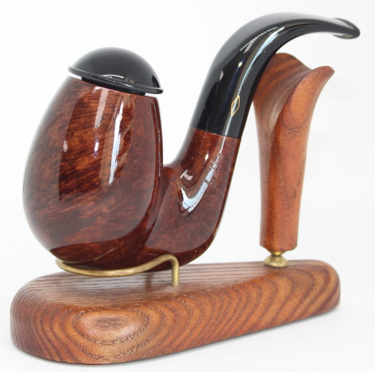 Brebbia Egg Walnut BEW Smooth Pipe – Arlington Pipe & Cigar Lounge