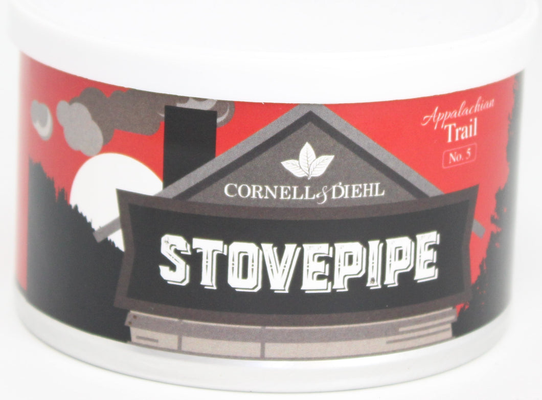 Cornell & Diehl Stove Pipe 2 oz Tin