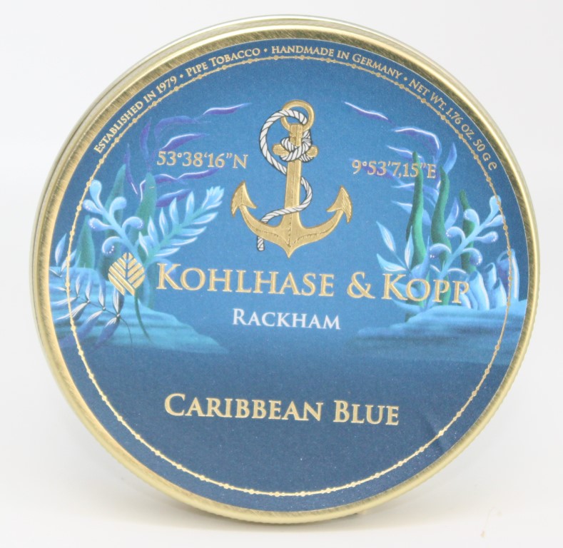 Caribbean Blue Rackham oz Tin