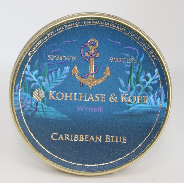 Caribbean Blue Wynne oz Tin