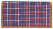Load image into Gallery viewer, 4th Gen Leather Rollup Pouch Plaid
