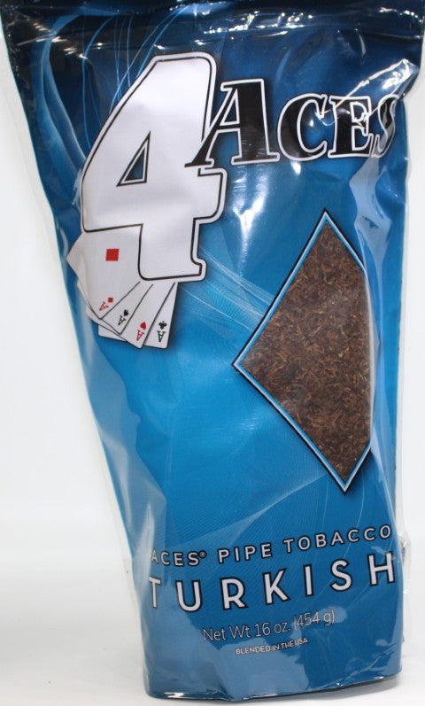 4 Aces Turkish Pipe Tobacco 16 oz.