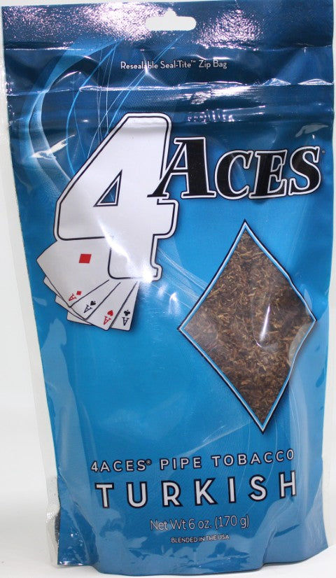 4 Aces Turkish Pipe Tobacco 6 oz.