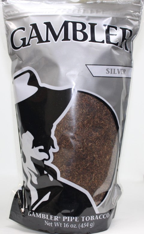 Gambler Silver Pipe Tobacco 16 oz.