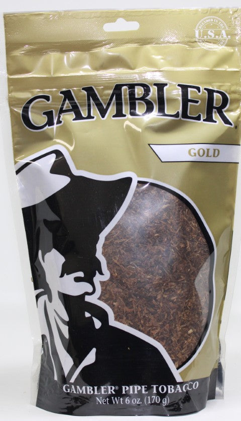 Gambler Gold Pipe Tobacco 6 oz.