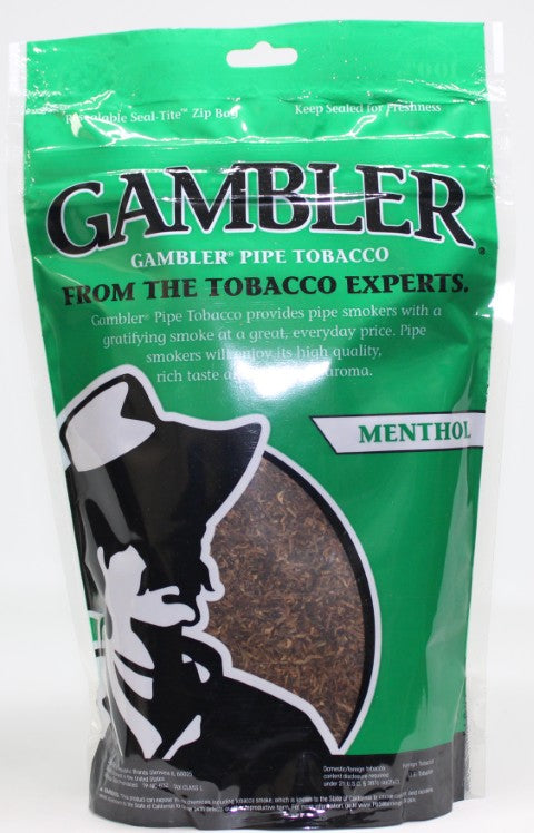 Gambler Mint Pipe Tobacco 6 oz.
