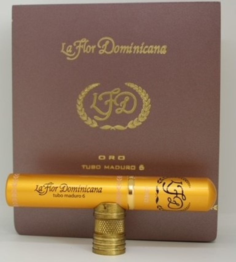 La Flor Dominicana Oro Tubo Maduro