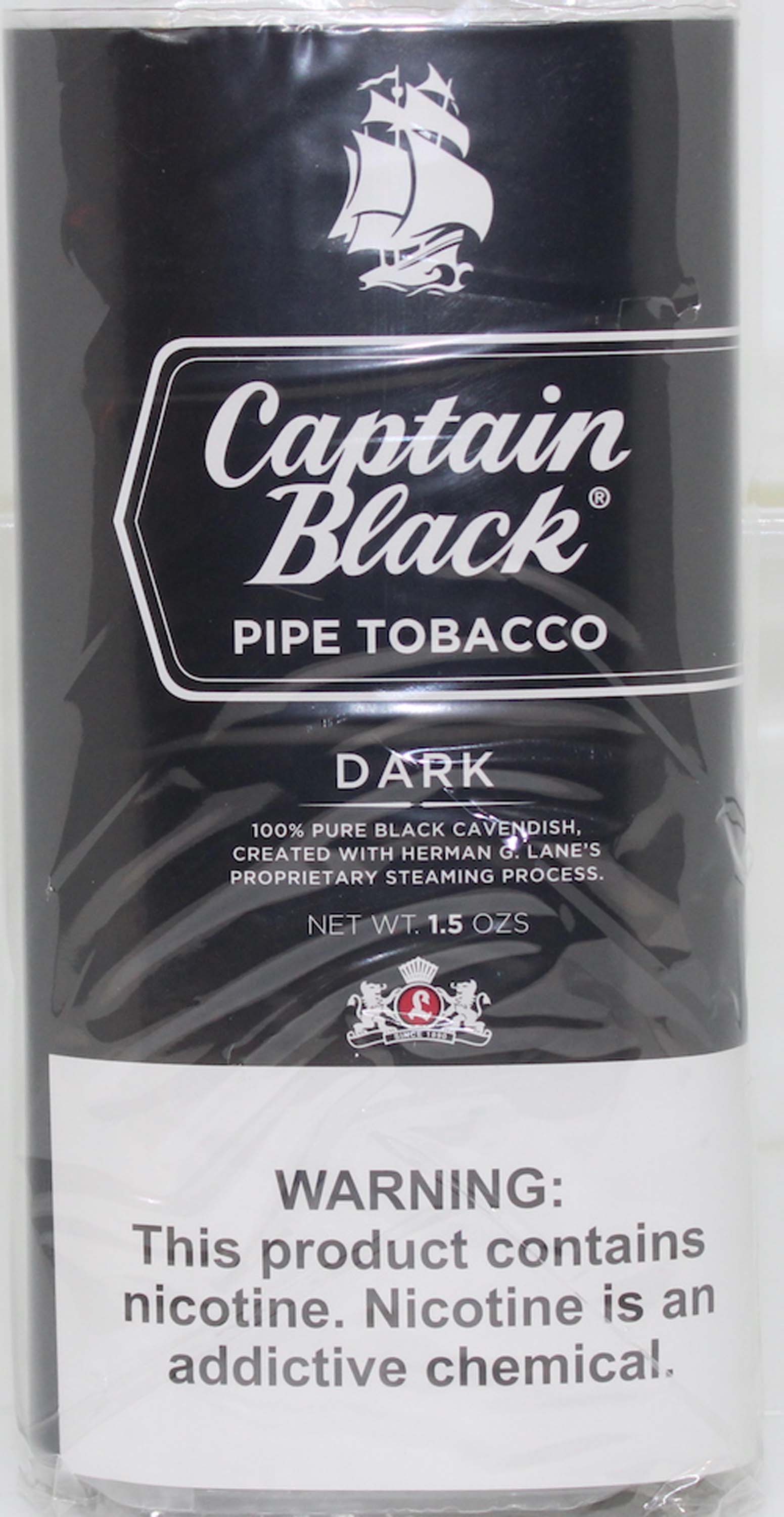 Captain Black Dark 1.5 oz Pouch – Arlington Pipe & Cigar Lounge