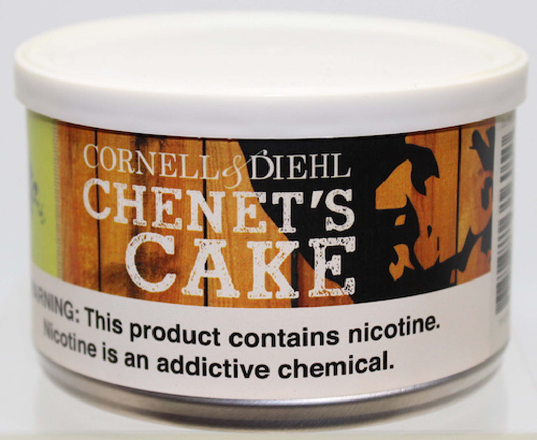 Cornell & Diehl Chenet's Cake 2 oz Tin