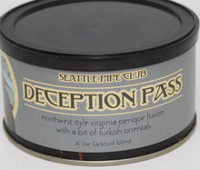Load image into Gallery viewer, Seattle Pipe Club Deception Pass 2 oz Tin
