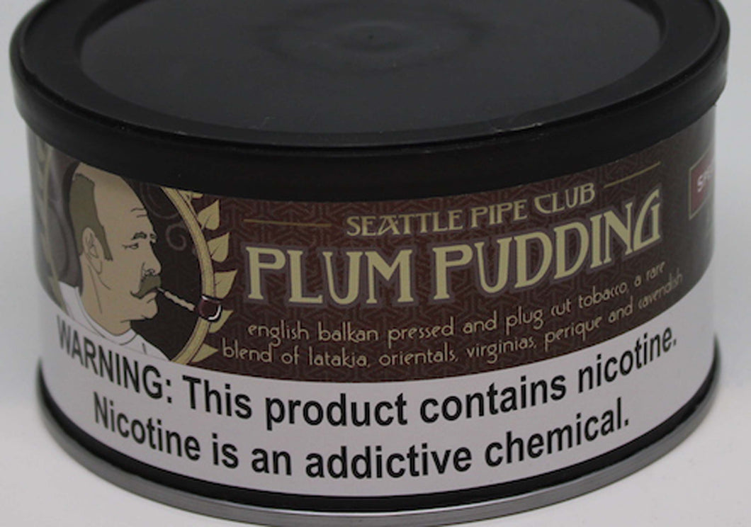 Seattle Pipe Club Plum Pudding 2 oz Tin