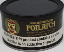 Load image into Gallery viewer, Seattle Pipe Club Potlatch 2 oz Tin
