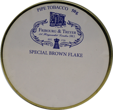 Load image into Gallery viewer, Fribourg &amp; Treyer Special Brown Flake 50g Tin
