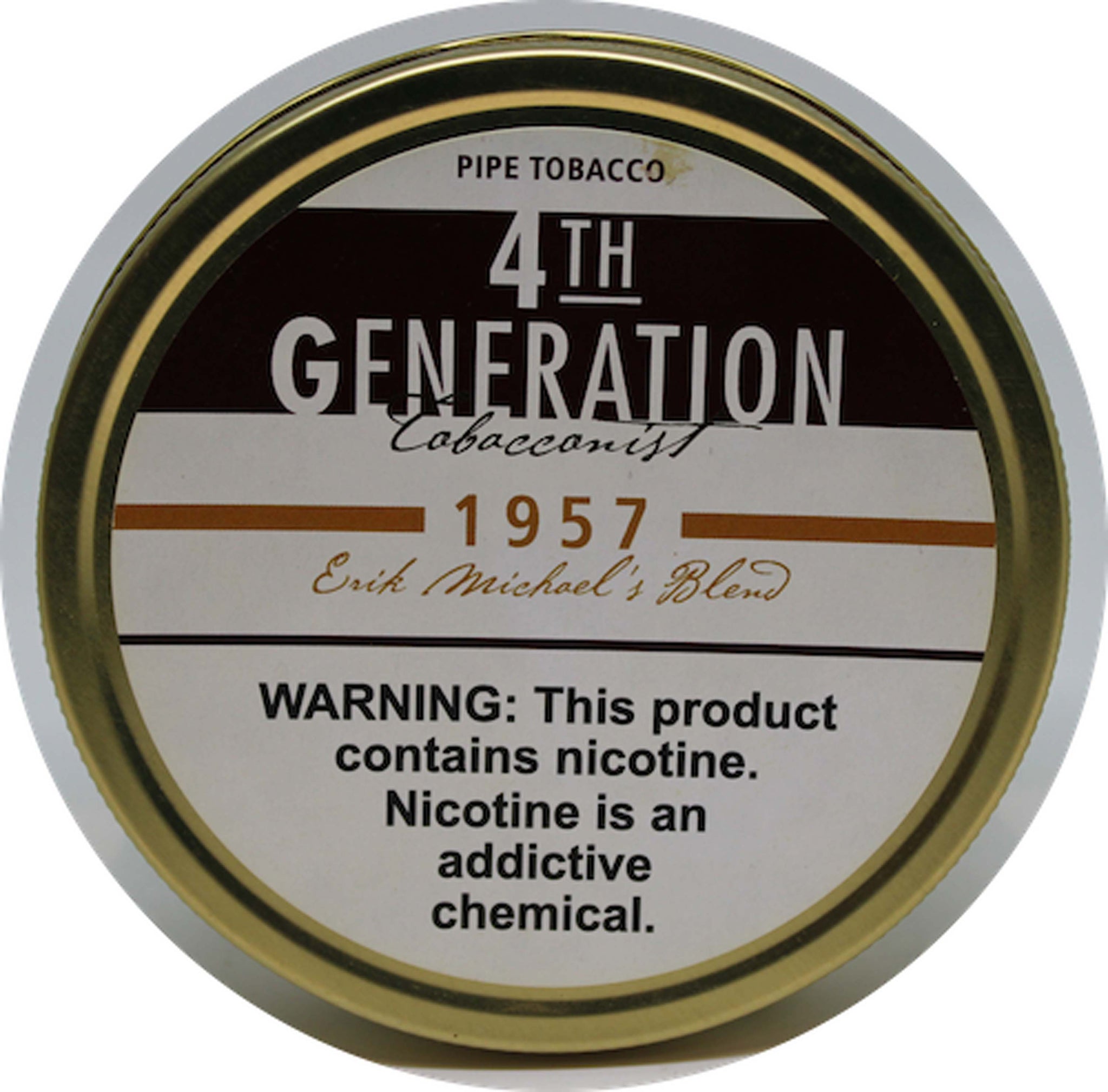 4th generation 1957 pipe tobacco 4th Generation 1957 1.4 oz Tin – Arlington Pipe & Cigar Lounge