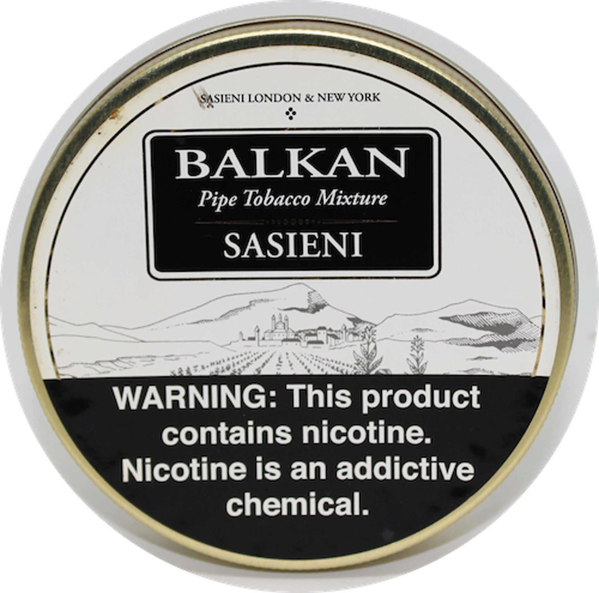 Balkan Sasieni 50g Tin – Arlington Pipe & Cigar Lounge