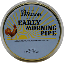 Load image into Gallery viewer, Peterson Early Morning Pipe 50g Tin
