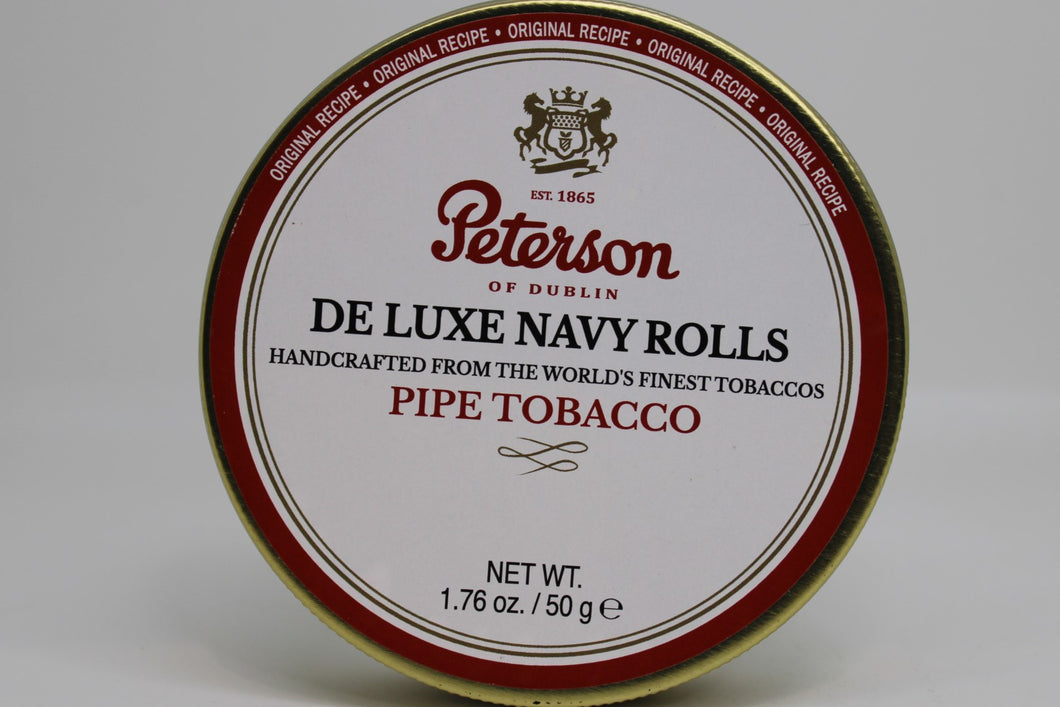 Peterson De Luxe Navy Rolls 50g Tin