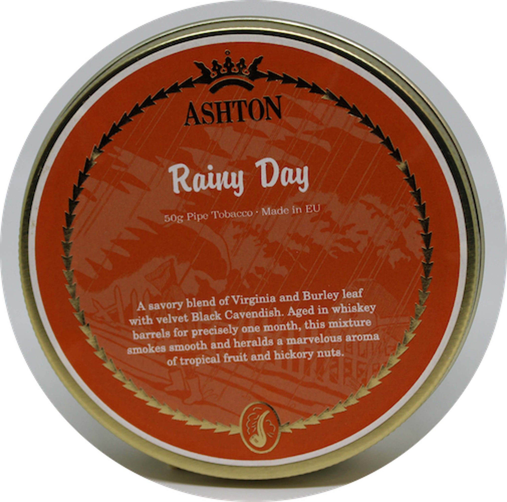 Ashton Rainy Day 1.76 oz Tin – Arlington Pipe & Cigar Lounge