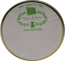 Load image into Gallery viewer, Fribourg &amp; Treyer 34th Mixture 50g Tin
