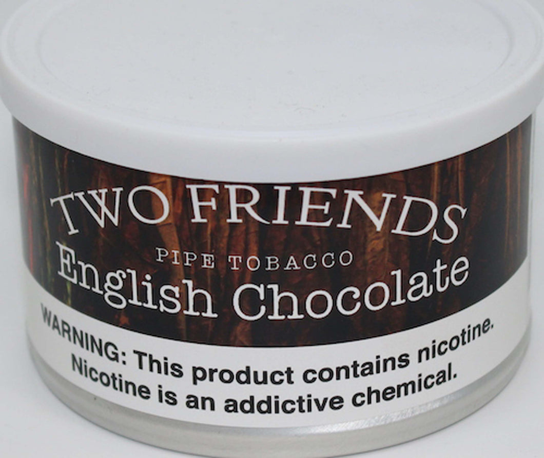 Two Friends English Chocolate 2 oz Tin