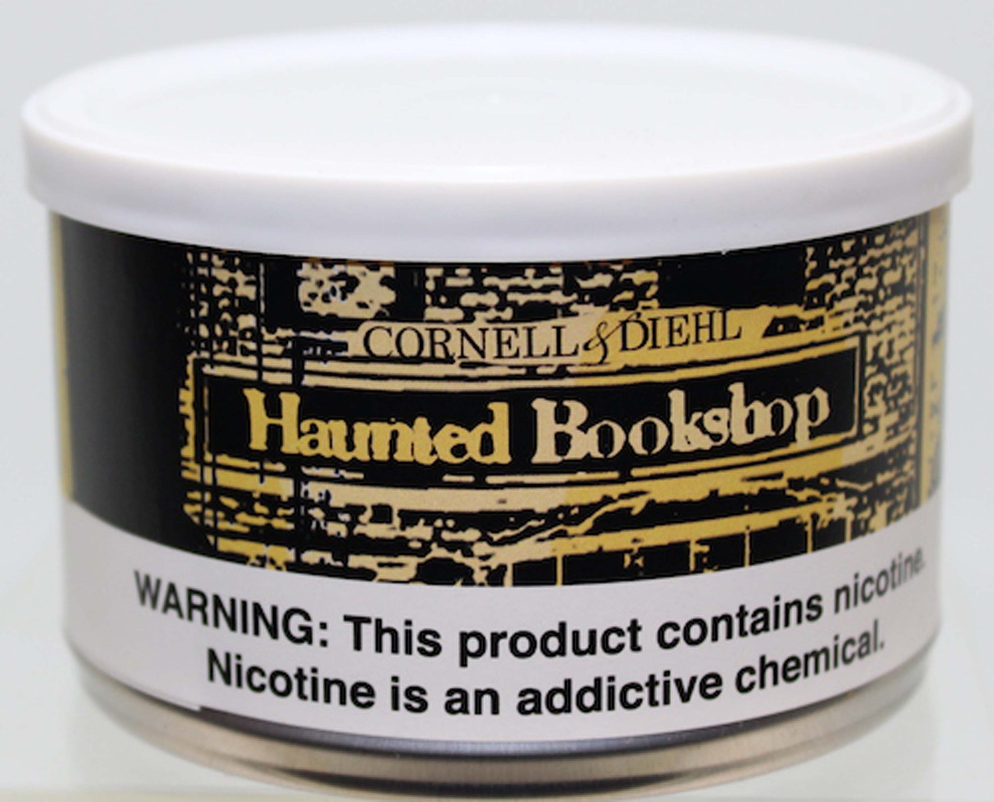 Cornell & Diehl Haunted Bookshop 2 oz Tin – Arlington Pipe & Cigar Lounge