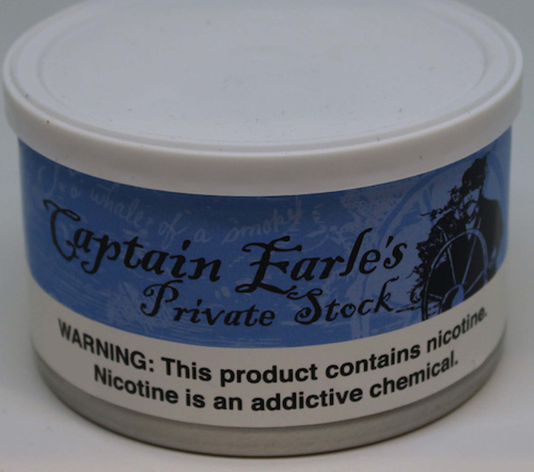 Captain Earle's Private Stock 2 oz Tin