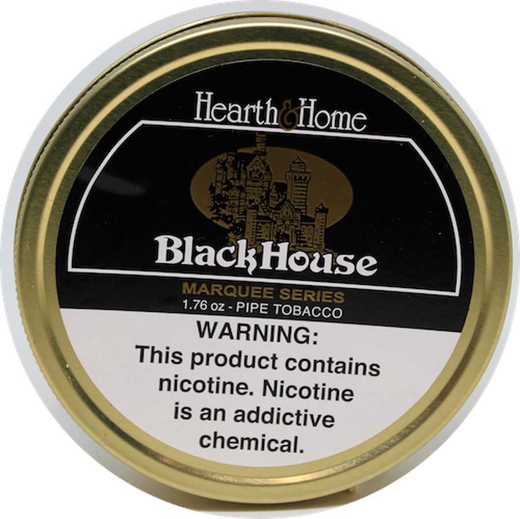 Hearth & Home Black House (Marquee Series) 1.76 oz Tin