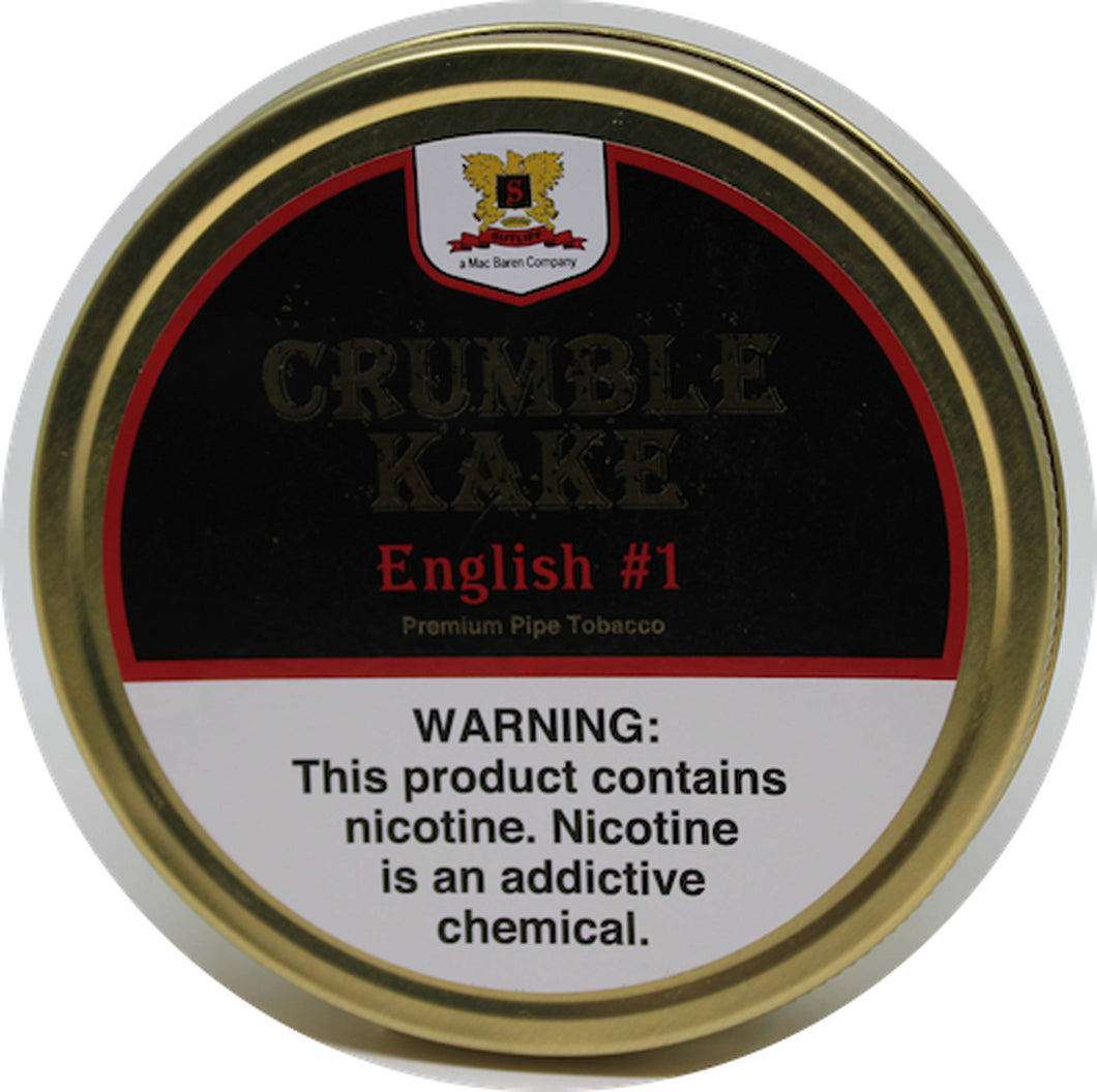 Sutliff Crumble Kake English #1 1.5 oz Tin