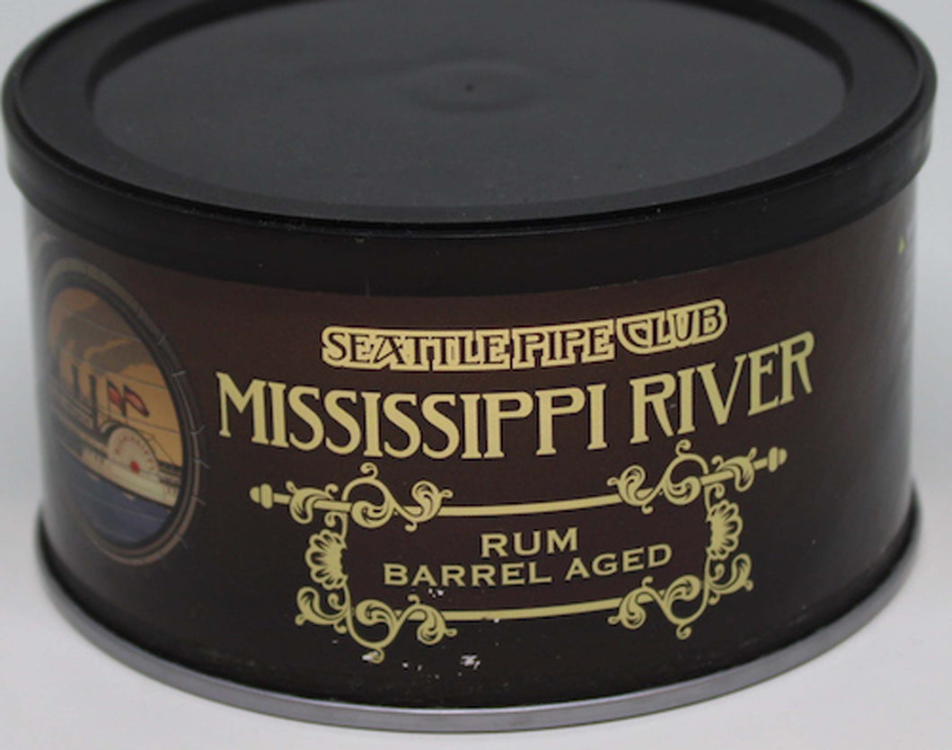 Seattle Pipe Club Mississippi River Rum Barrel Aged 2 oz Tin
