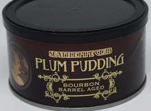 Load image into Gallery viewer, Seattle Pipe Club Plum Pudding Bourbon Barrel Aged 2 oz Tin
