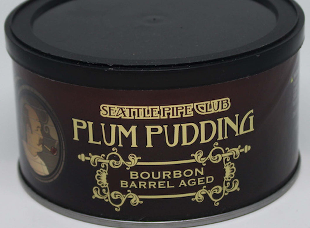 Seattle Pipe Club Plum Pudding Bourbon Barrel Aged 2 oz Tin