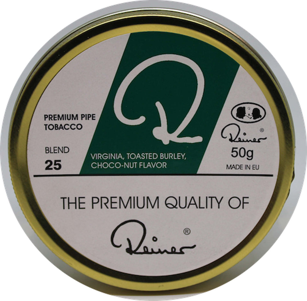 Reiner Green Light Aromatic Label 50g Tin