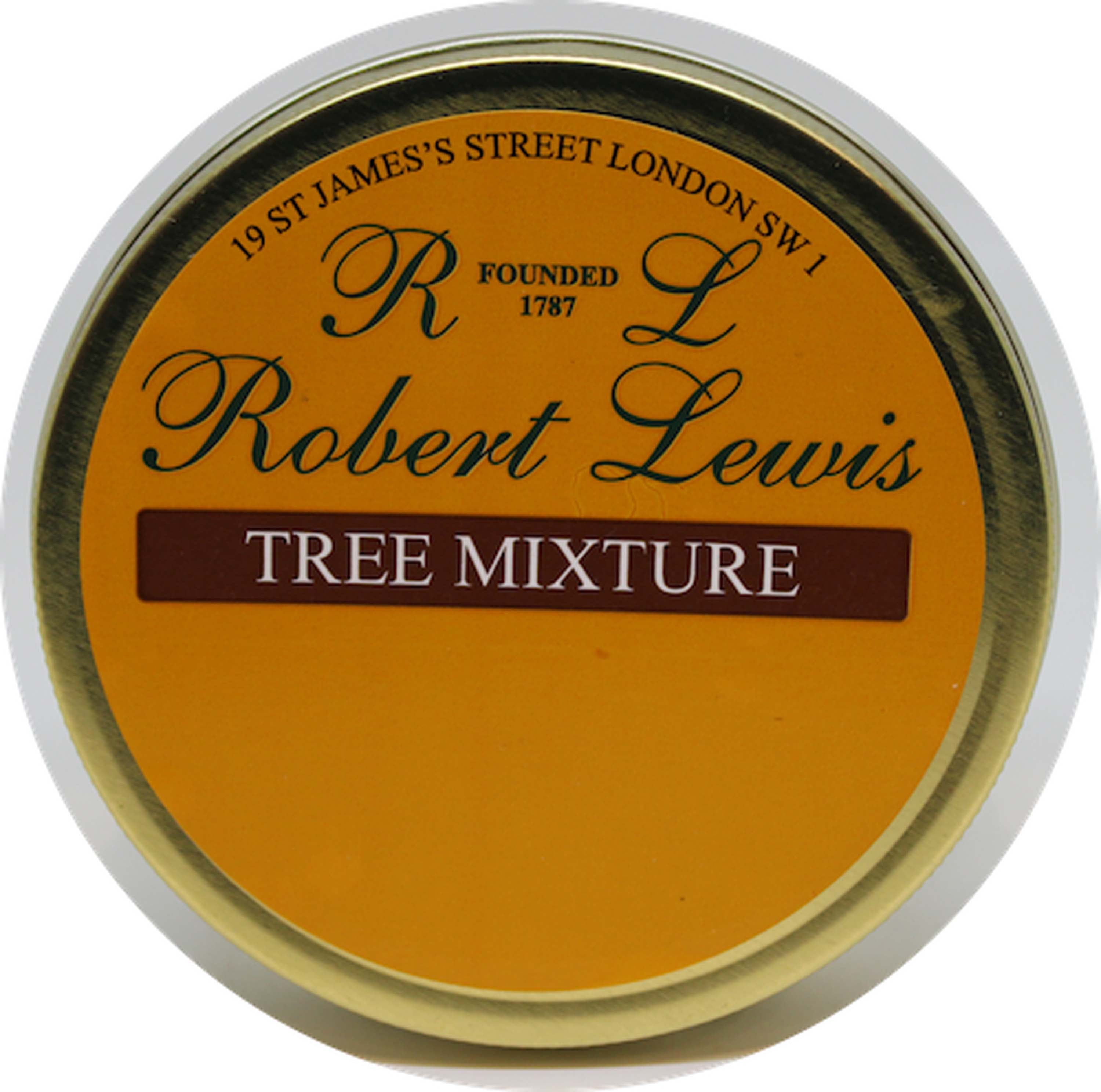 Robert Lewis Tree Mixture 50g Tin – Arlington Pipe & Cigar Lounge