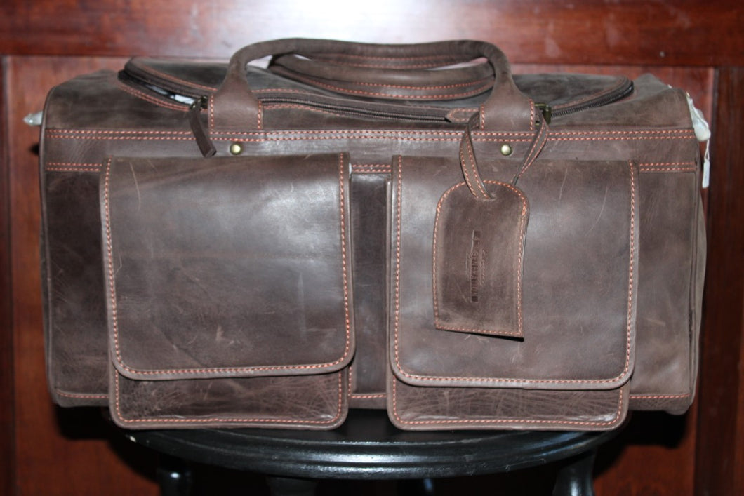 4th Generation Brown Leather Duffle