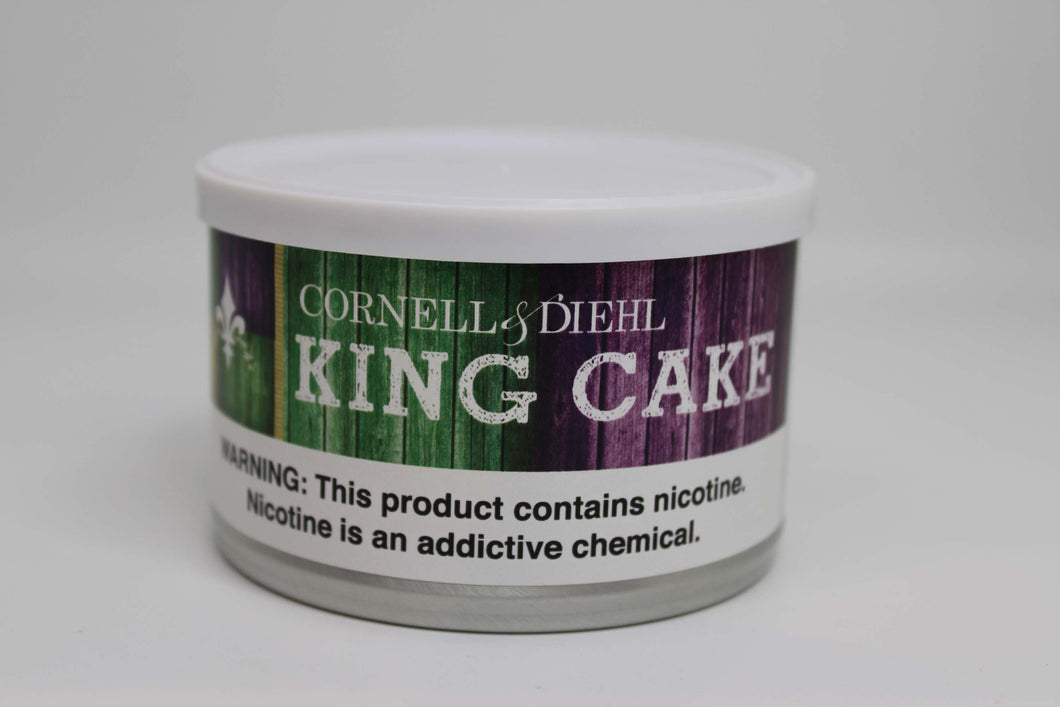 Cornell & Diehl King Cake 2 oz. Tin