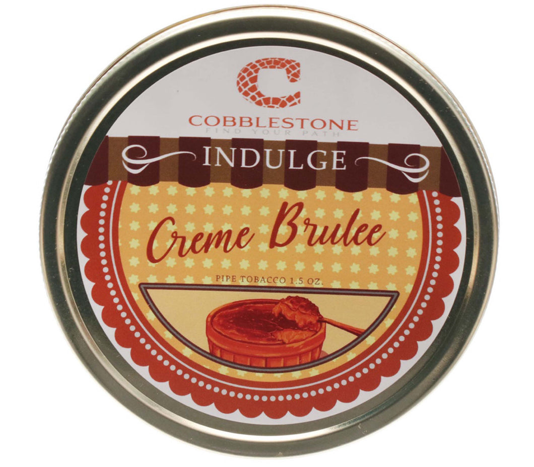 Cobblestone Indulge Creme Brulee 1.5 oz. Tin