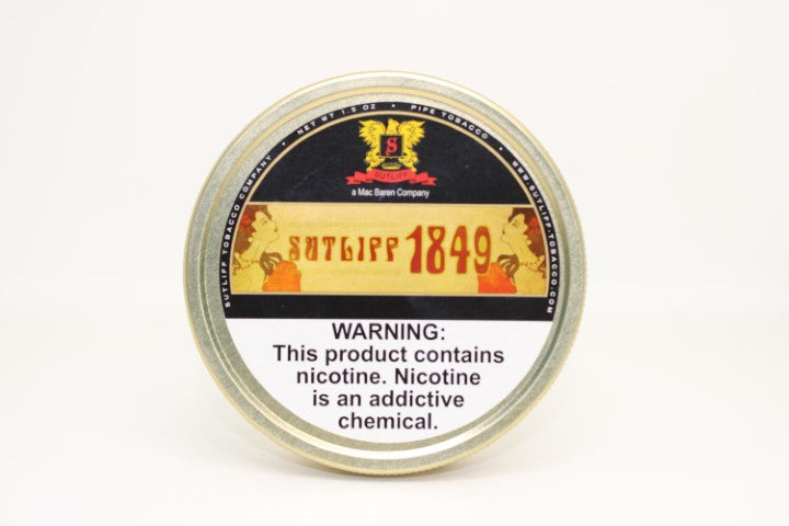 Sutliff 1849 1.5 oz Tin