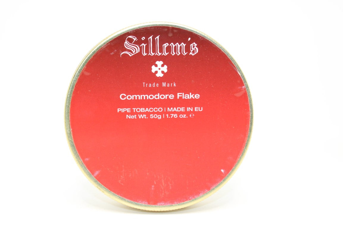 sillems tobacco Sillem's Commodore Flake 50g tin – Arlington Pipe & Cigar Lounge