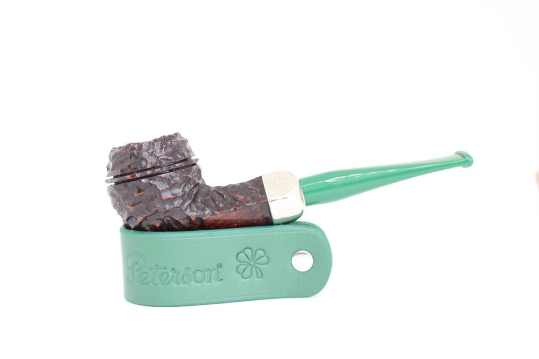 Peterson St. Patrick's Day Pipe 2022 Rusticated